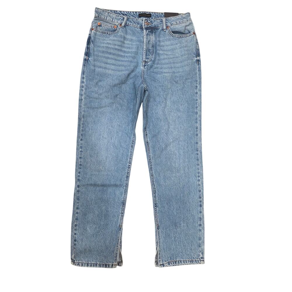 NTW House of Harlow 1960 super high rise split leg jeans sz 29